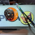 Magnets to sewing machine