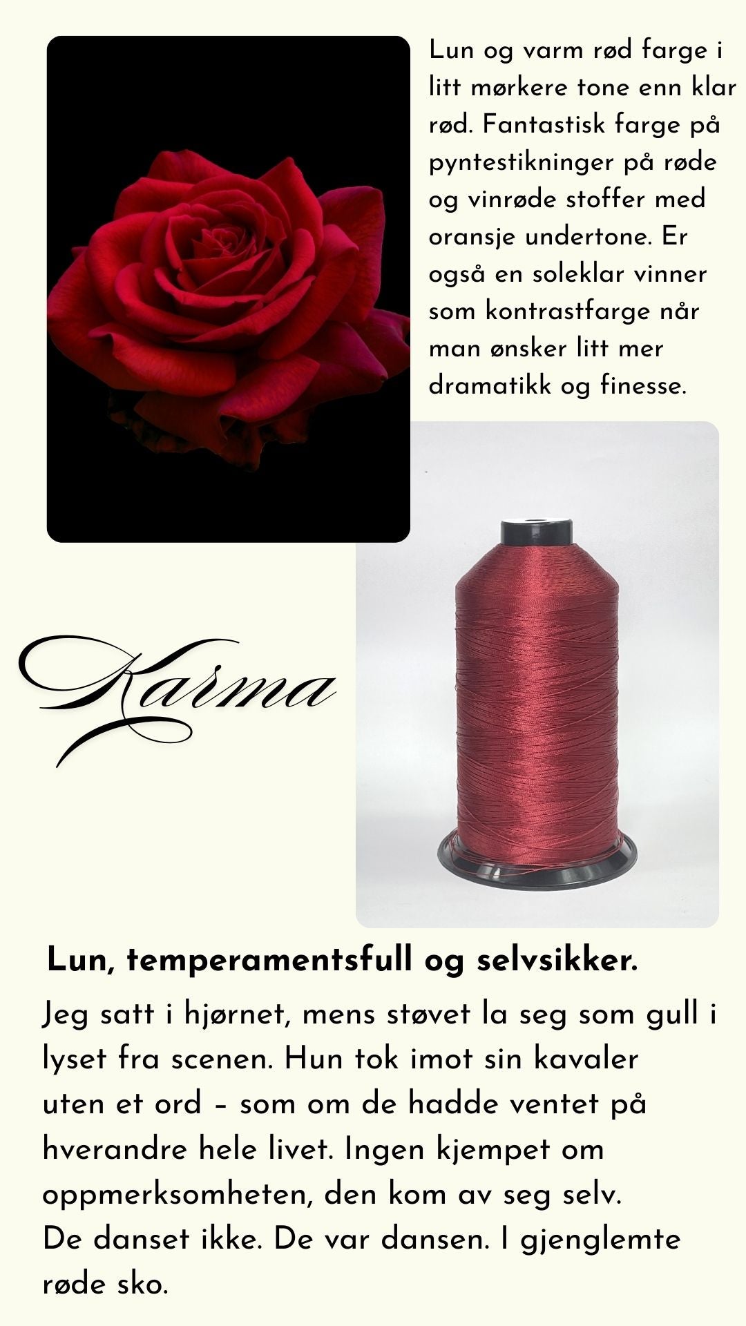 Ensfarget tråd tex 70