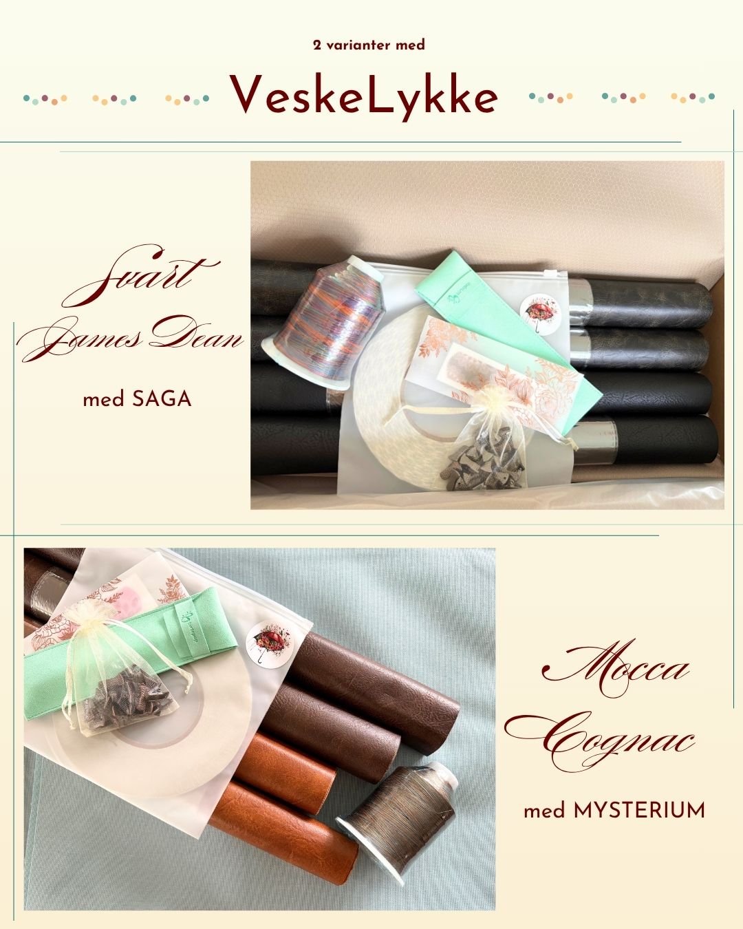 VeskeLykke-boks i to varianter