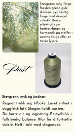 Ensfarget tråd tex 70