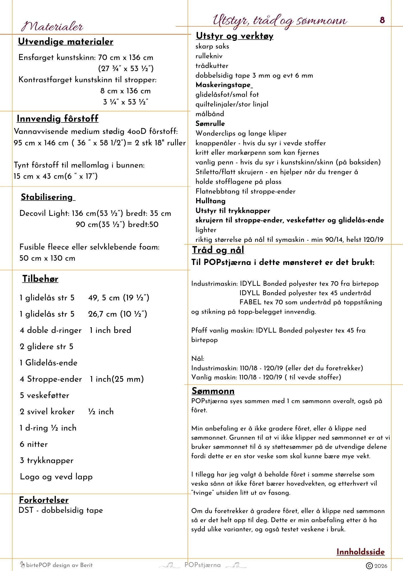 Mønster til POPstjærna