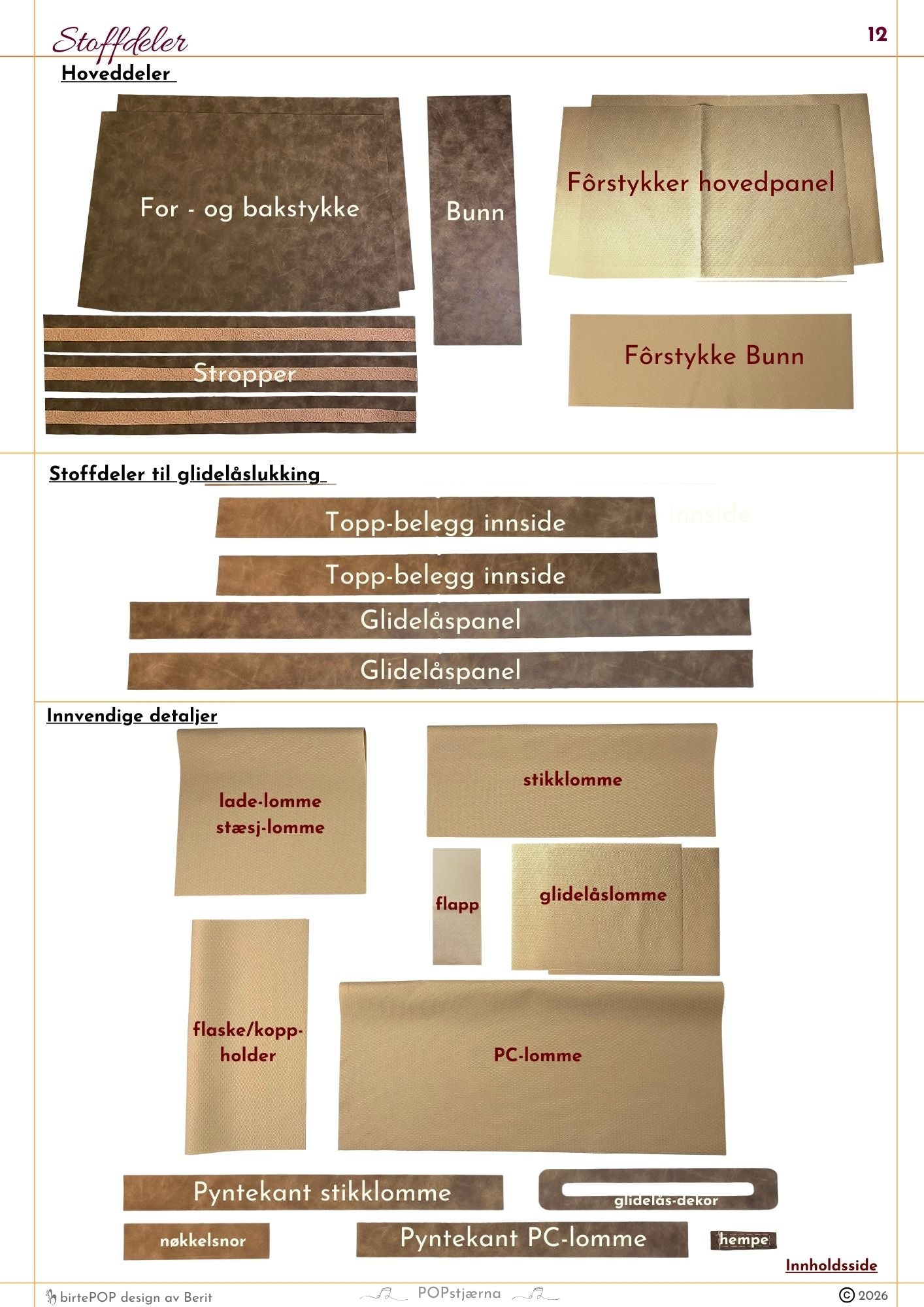 Mønster til POPstjærna