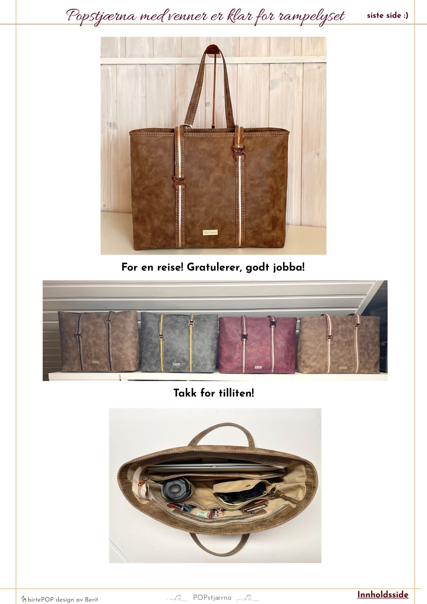 Mønster til POPstjærna